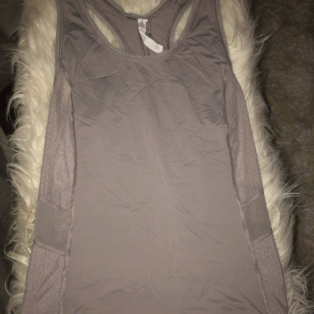 lulu lemon tank top with mesh on the sides
